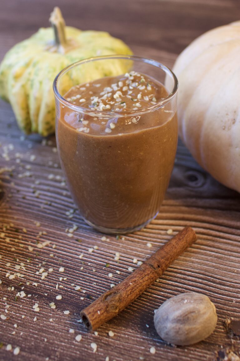 Delectable Spicy Chocolate Pumpkin Smoothie