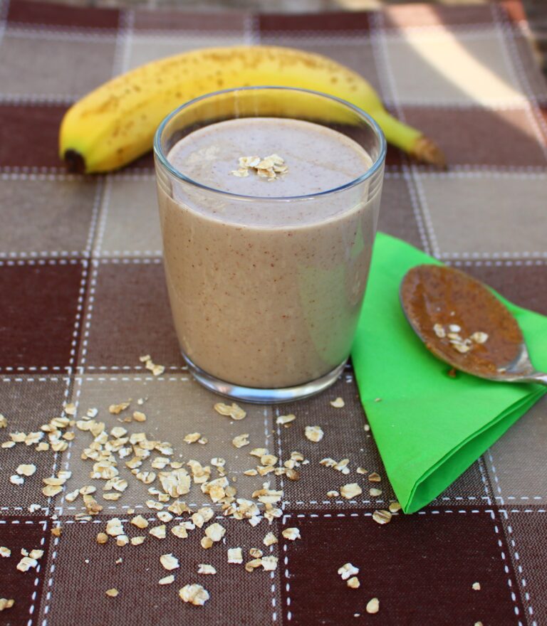 Banana Almond Butter Smoothie