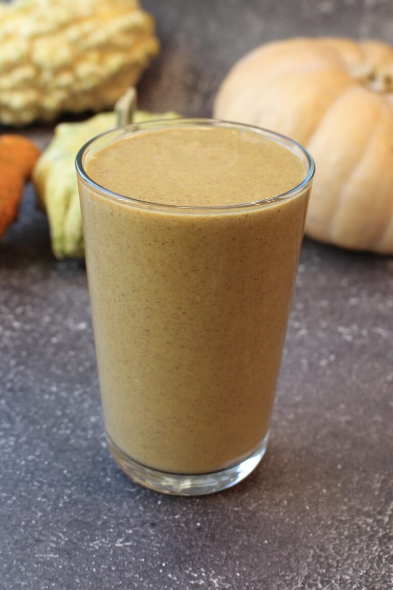 Easy & Healthy Spicy Pumpkin Smoothie