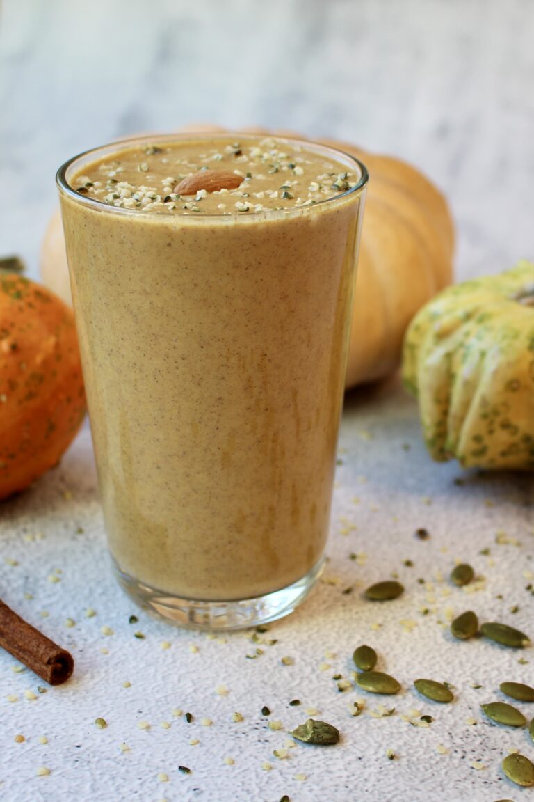 Pumpkin Breakfast Smoothie (Plant-Based Protein)