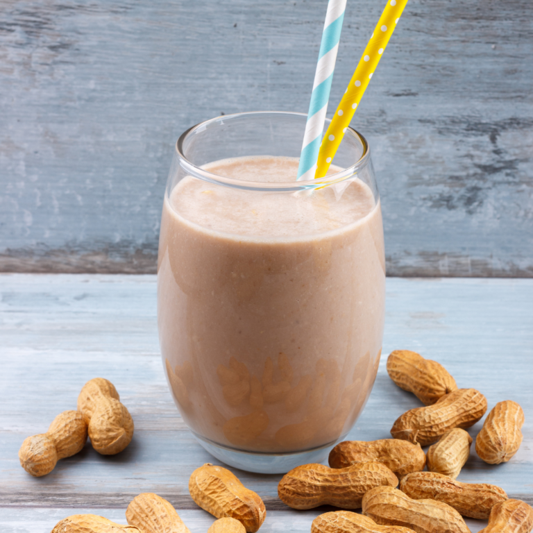 Easy Peanut Butter Almond Milk Smoothie