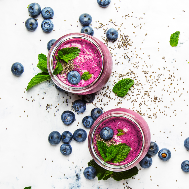 Blueberry Cinnamon Smoothie