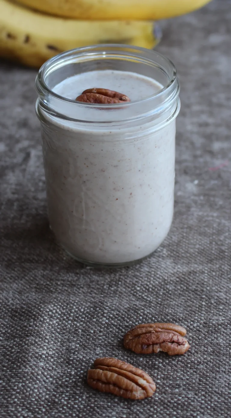 Creamy Pecan “Milk” Smoothie