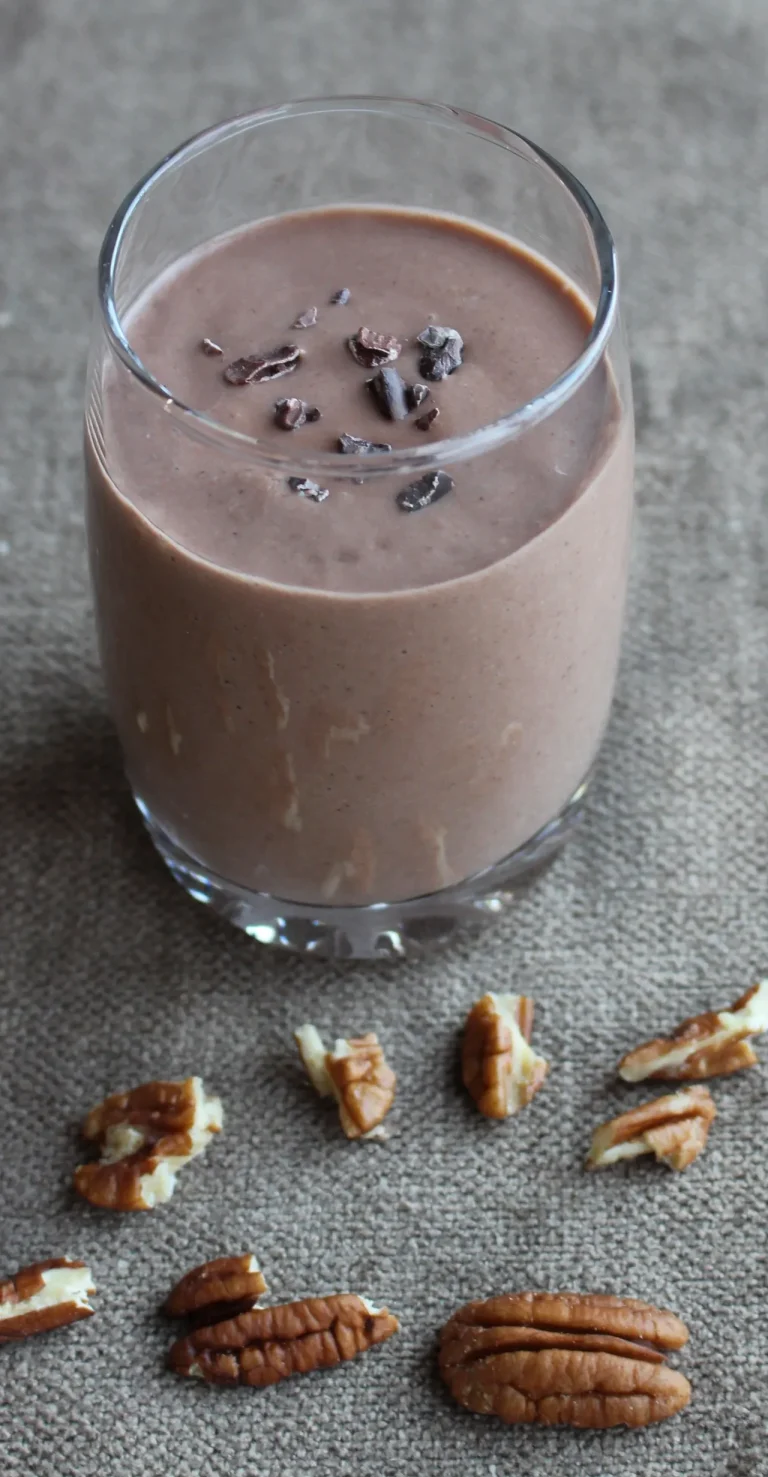 Easy Chocolate Pecan Smoothie