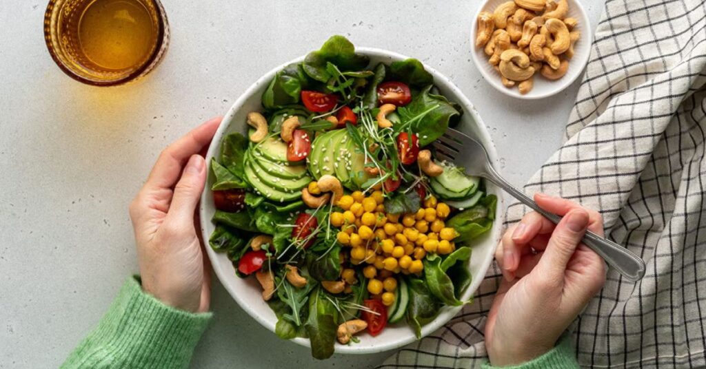 aesthetic veggies and beans