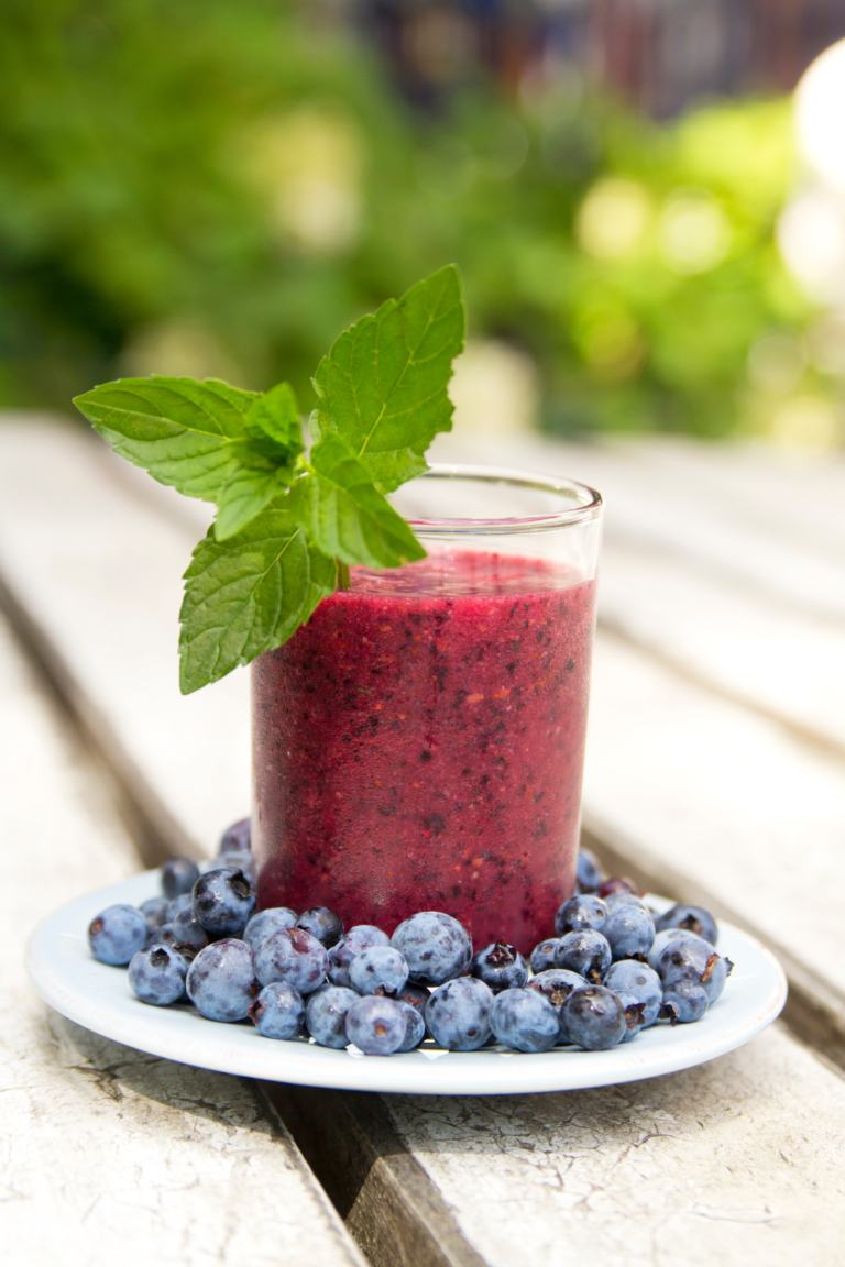 Blueberry Broccoli Boost Smoothie