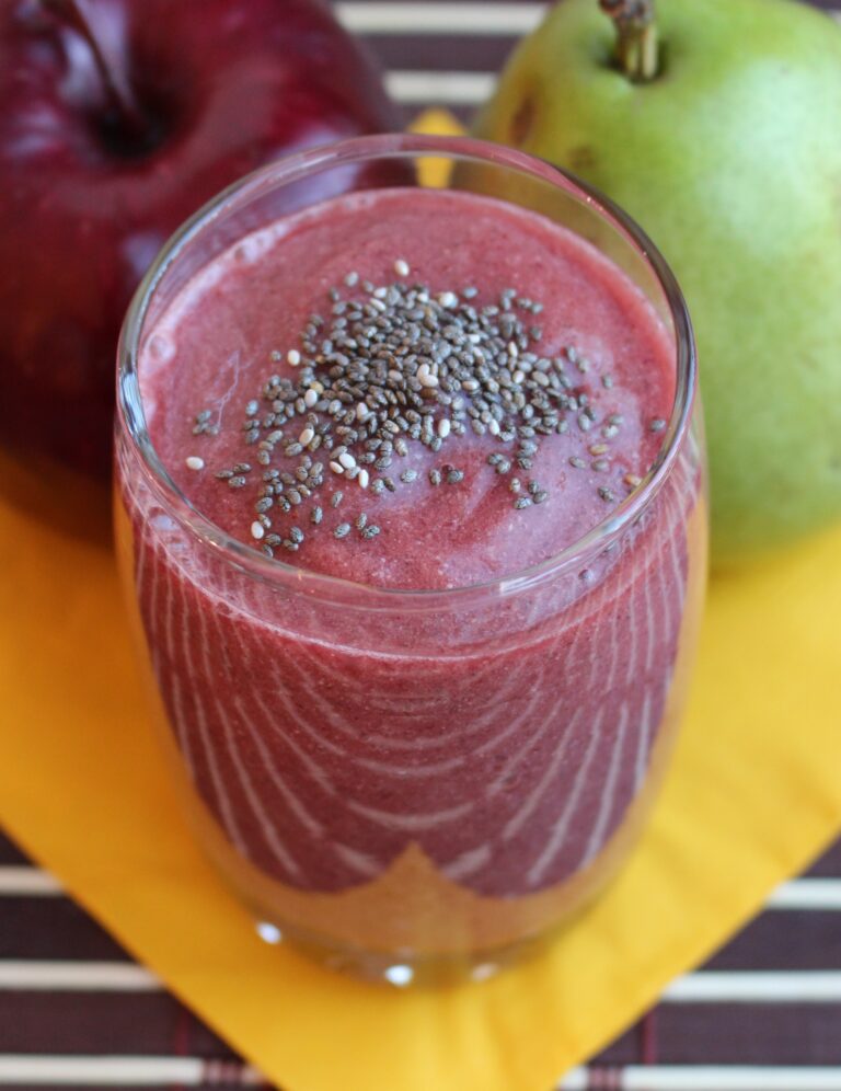 Cherry Pear Delight Smoothie