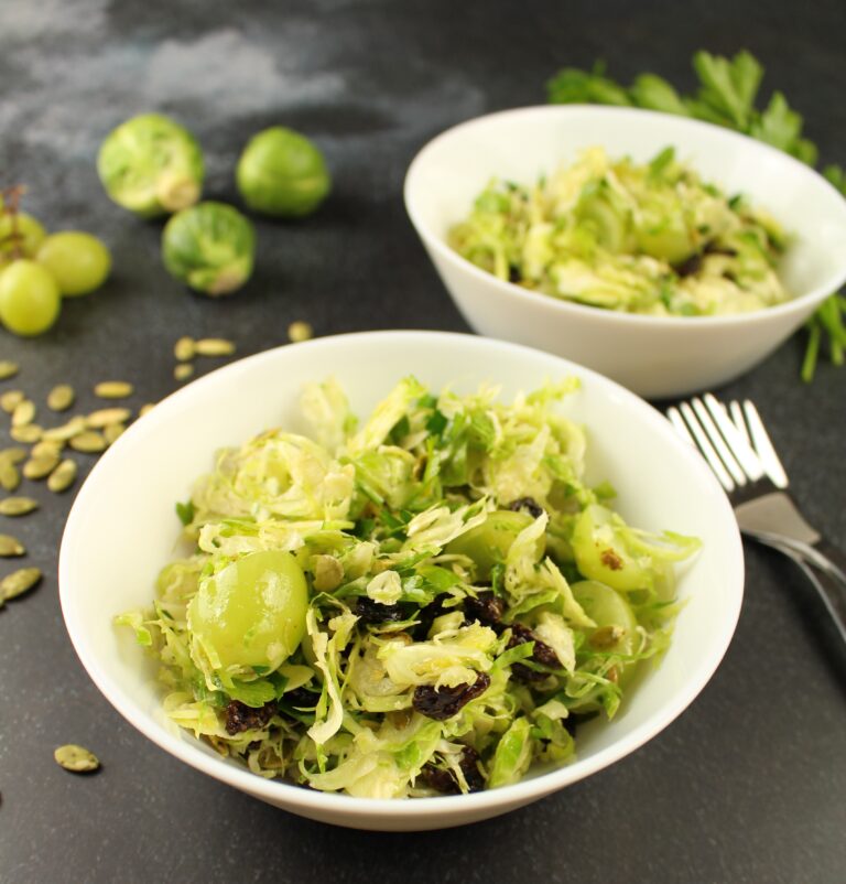 Detox Brussels Sprouts Salad