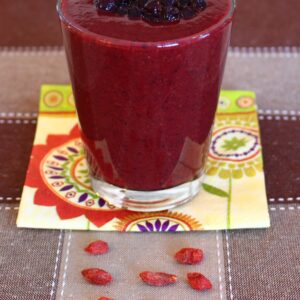 mango blueberry smoothie