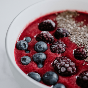 beetroot smoothie bowl