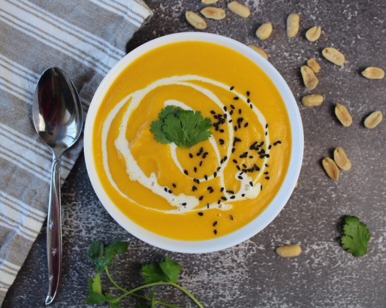 Easy Instant-Pot Lemongrass Sweet Potato Squash Soup