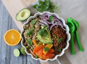 orange quinoa salad