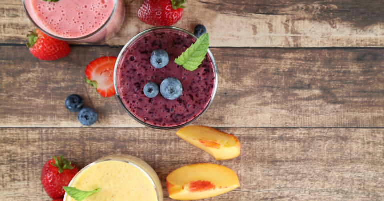 Berry Peach Perfection Smoothie