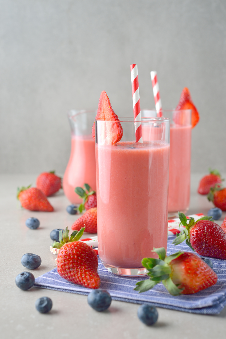Perfect Strawberry Smoothies