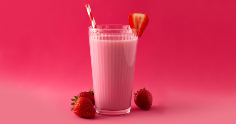 Strawberry Vanilla Protein Shake
