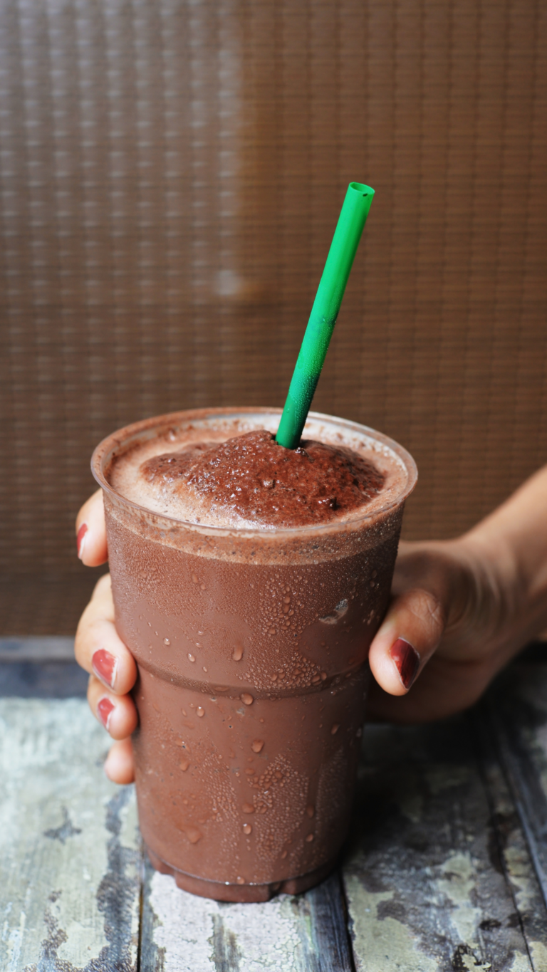 no-banana chocolate smoothie