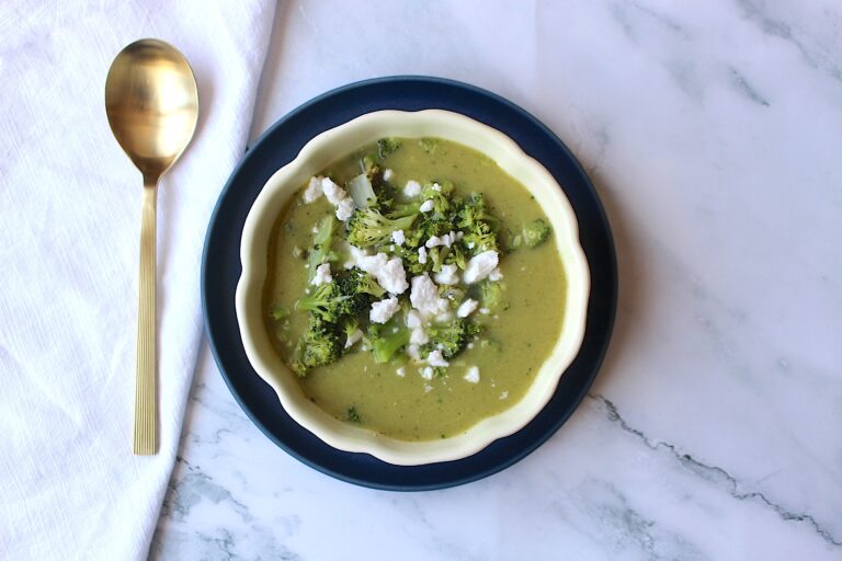 Green Goddess Broccoli Soup