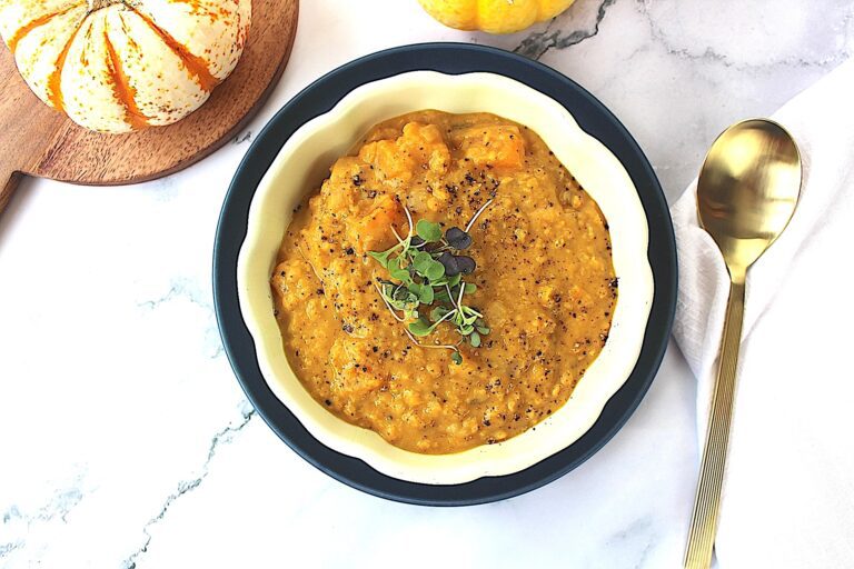 One-Pot Butternut Squash and Red Lentil Soup